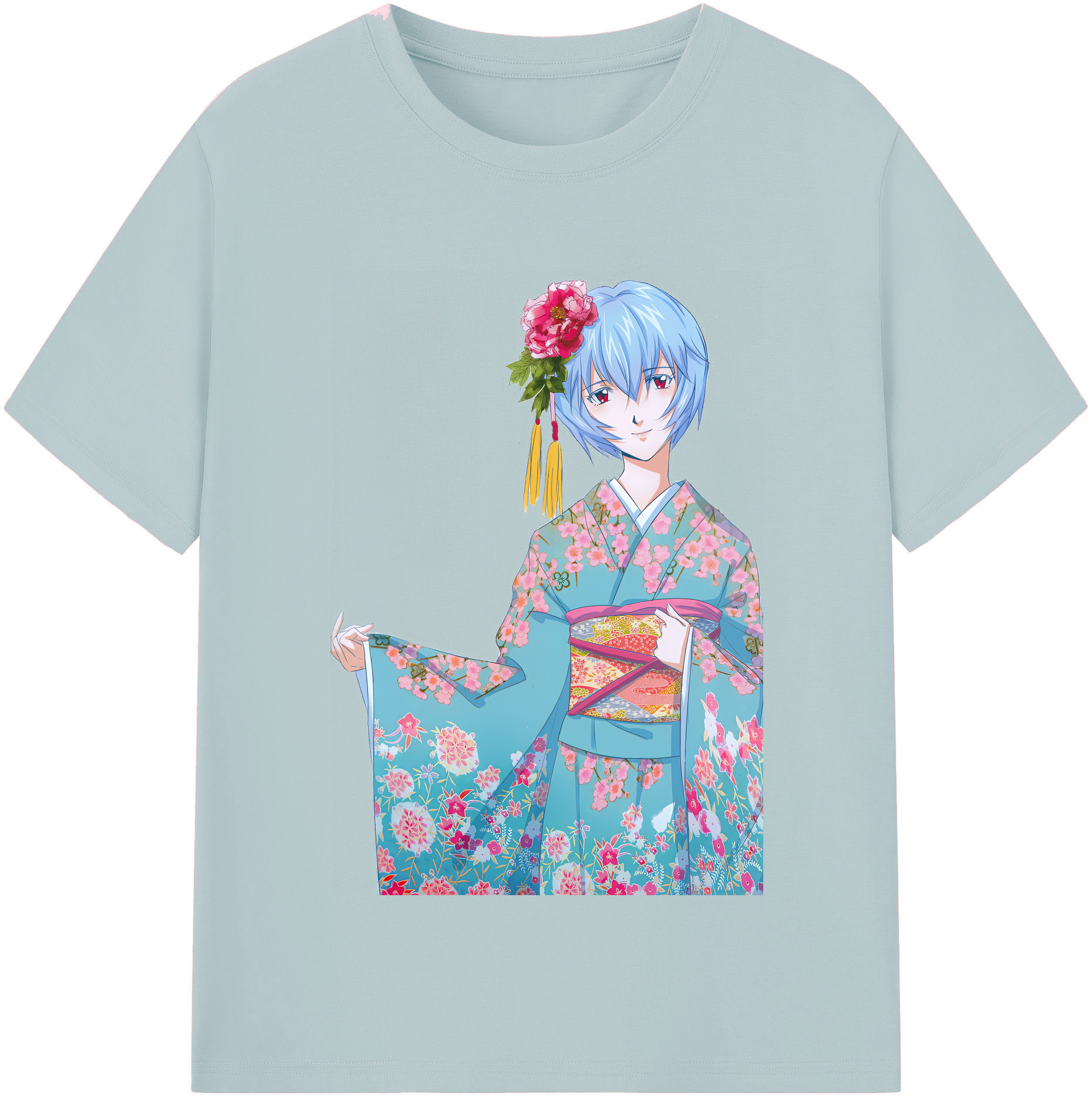 （画像用） EVA 新世紀エヴァンゲリオン 綿100％半袖Tシャツ（フロントプリント）